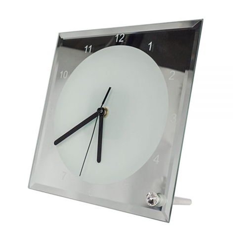 Glass Photo Frame  – Clock / BL14