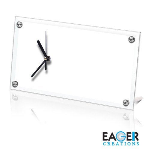 Glass Photo Frame Clock / BL28