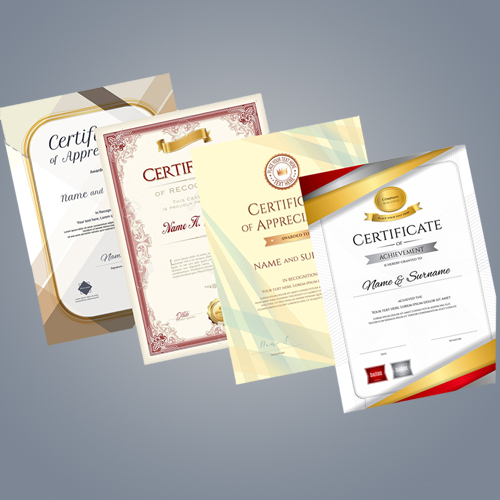 Certificate Printing