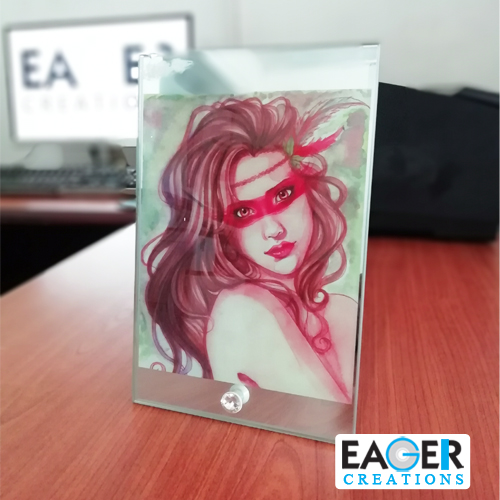 Glass Photo Frame BL-03