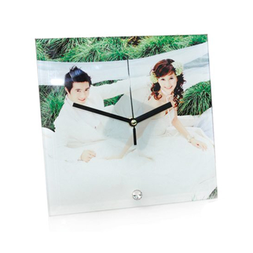 Glass Photo Frame Clock / BL26