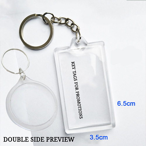 Plastic Key Tags