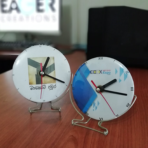 Pin Badge Clock